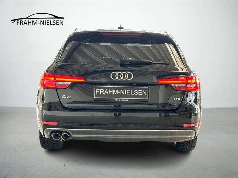 A4 2,0 TDi 190 Sport Avant S-tr. 5d, Sortmetal